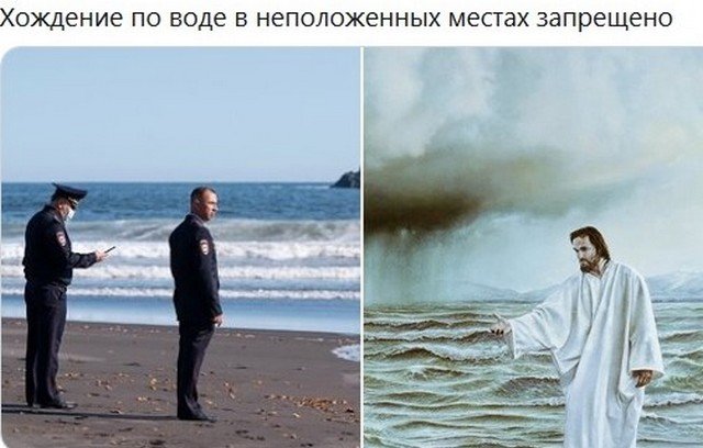 Задумчивые полицейские у Тихого океана стали героями соцсетей (13 фото)