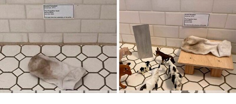 Мама и дочка: война носка (14 фото) Мама и дочка: война носка (14 фото)