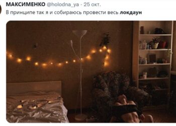 Шутки и мемы про всероссийский локдаун и нерабочие дни (17 фото)