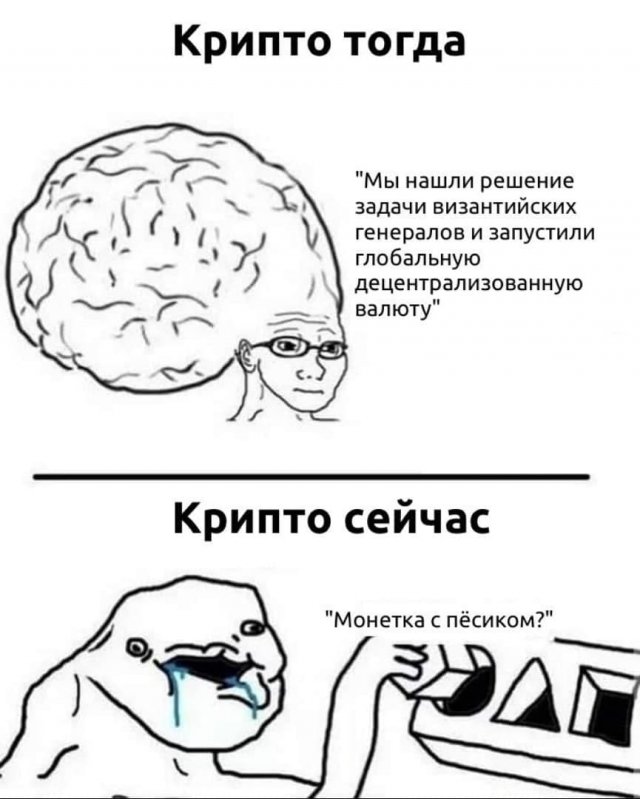 Инвесторские шутки и мемы для людей, желающих вложиться в акции и криптовалюту (15 фото) Инвесторские шутки и мемы для людей, желающих вложиться в акции и криптовалюту (15 фото)