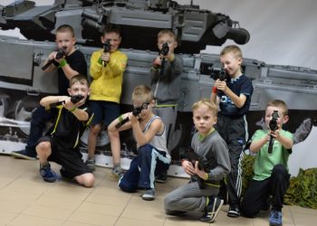 Лазертаг на детский день рождения