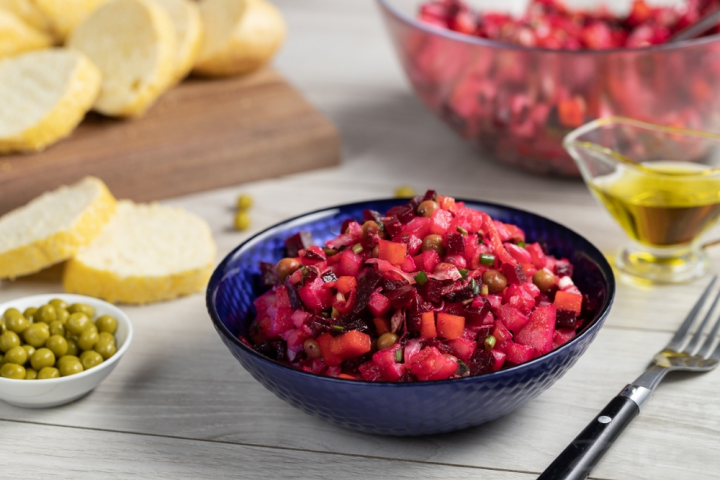 Рецепт винегрета: классический салат русской кухни